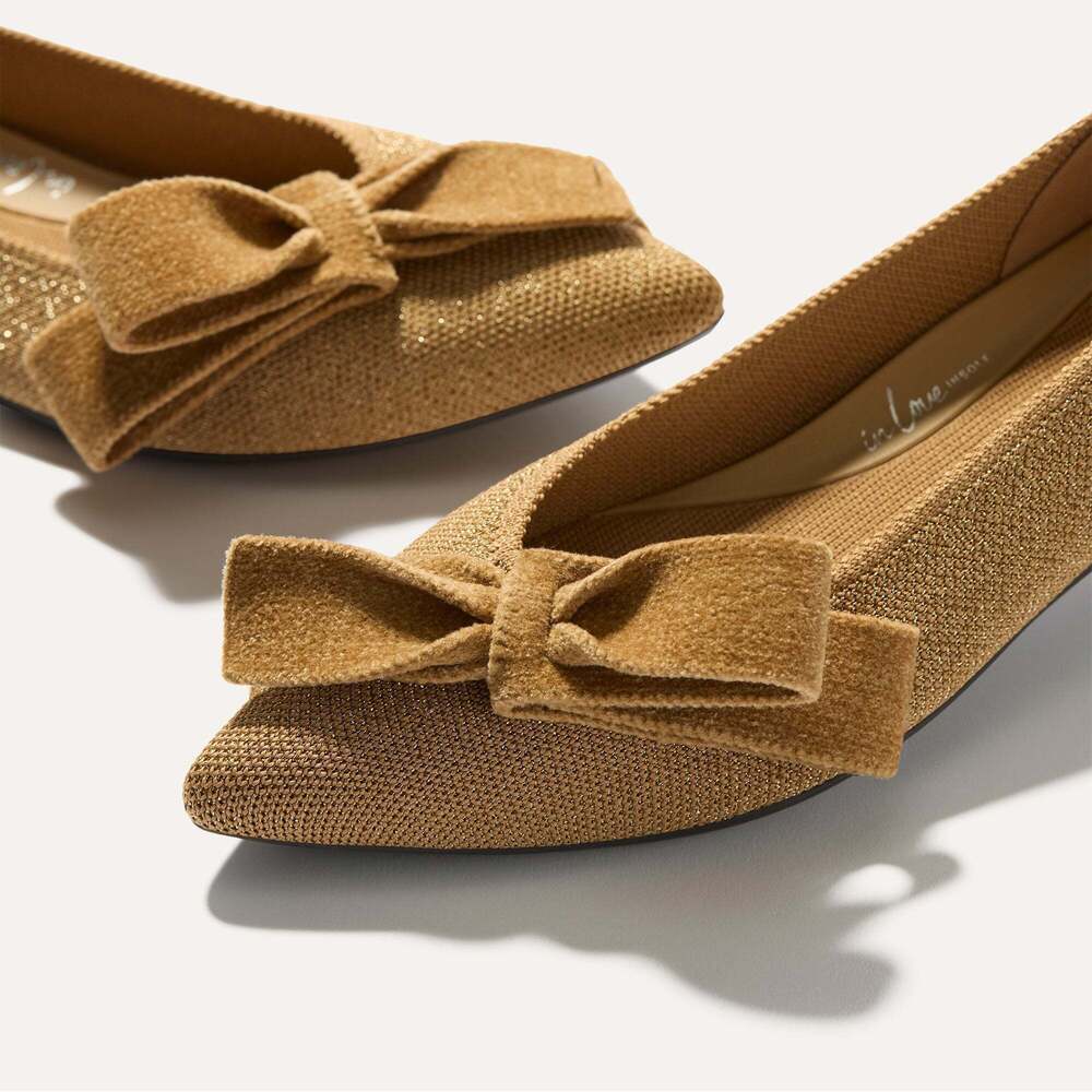 Rothy's The Bow Point II - Goldstone Size 9 - Picture 2 of 3